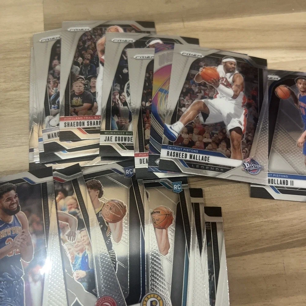 NBA Monopoly Player Cards ( 41 cards ) Prizm 2024-2025 without inserts